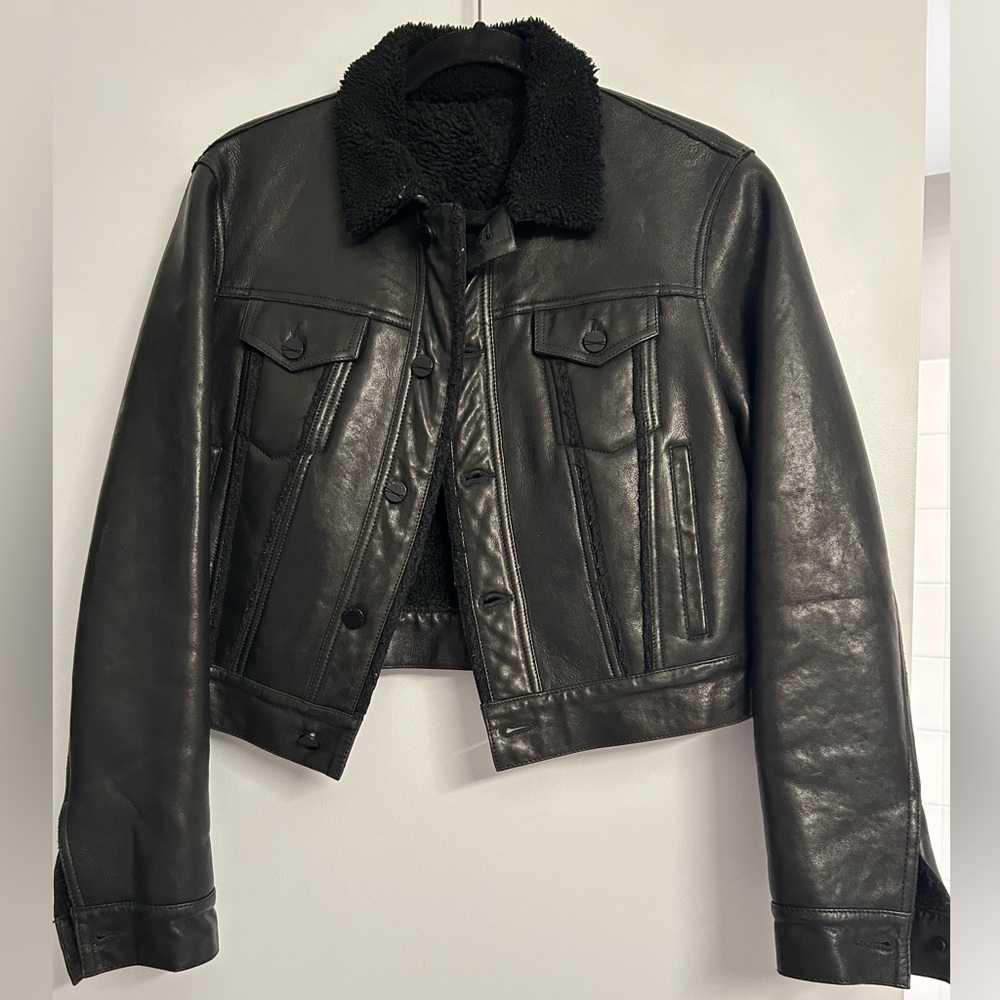 LAMARQUE Leather/Shearling jacket